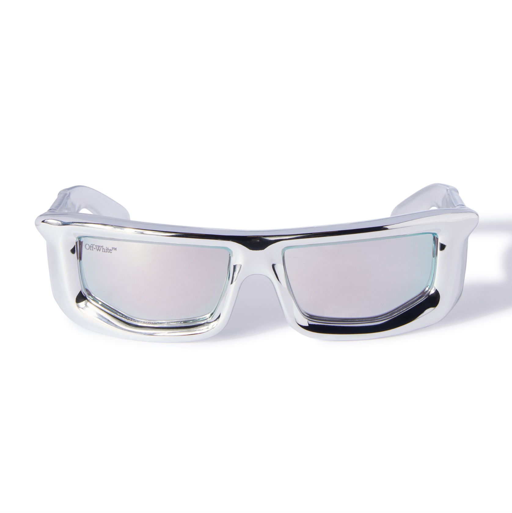 Off-White Volcanite Silver Sunglasses